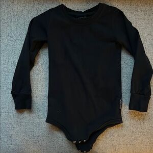 Little Bipsy Black Bodysuit Classic One Piece